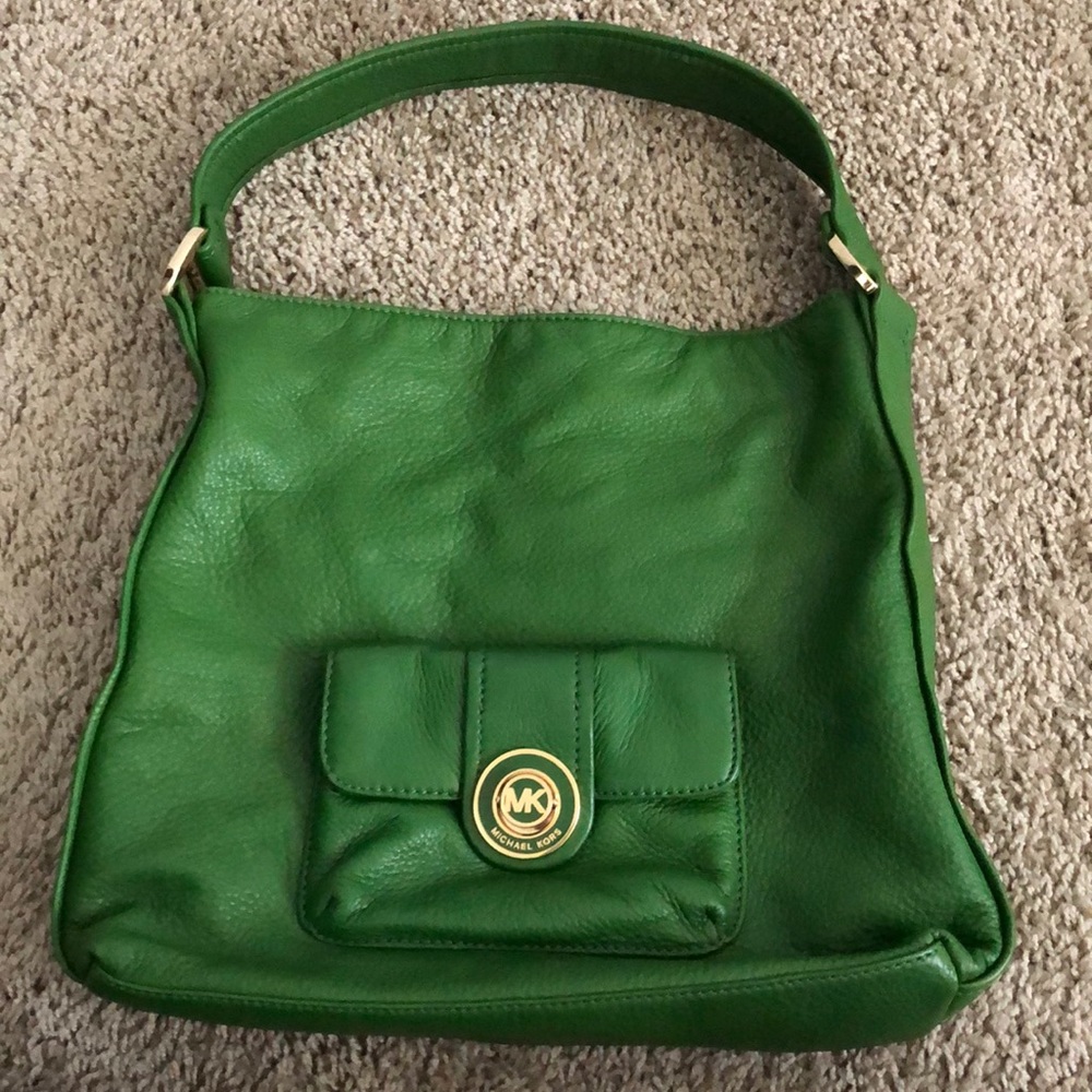 Green MK purse